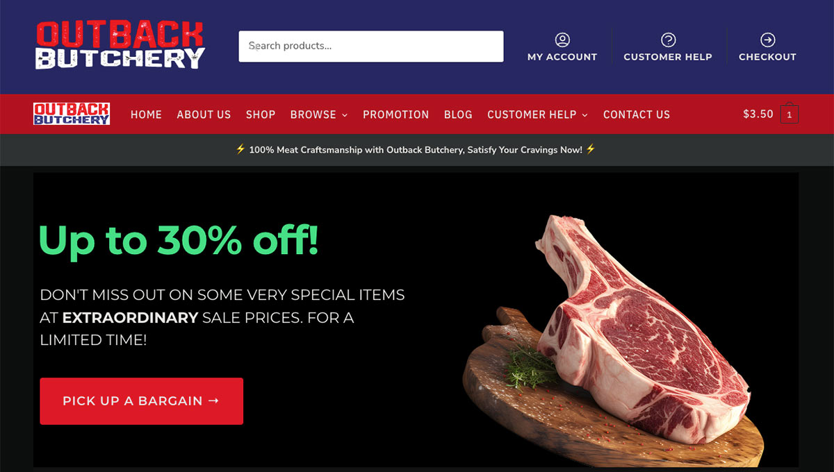 Outback Butchery:  Your One-Stop Online Meat Shop in Singapore