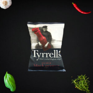 Tyrells 40g Sea Salt and Black Pepper singapore