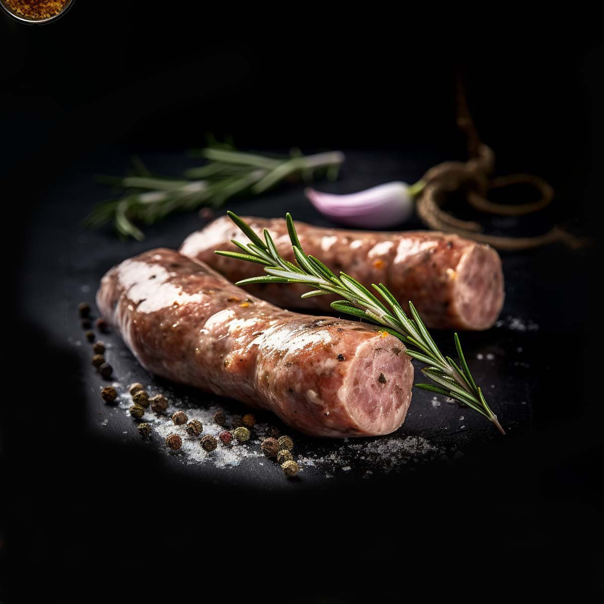 lamb-rosemary-sausage-1.jpg Lamb and Rosemary Sausage - Image 1