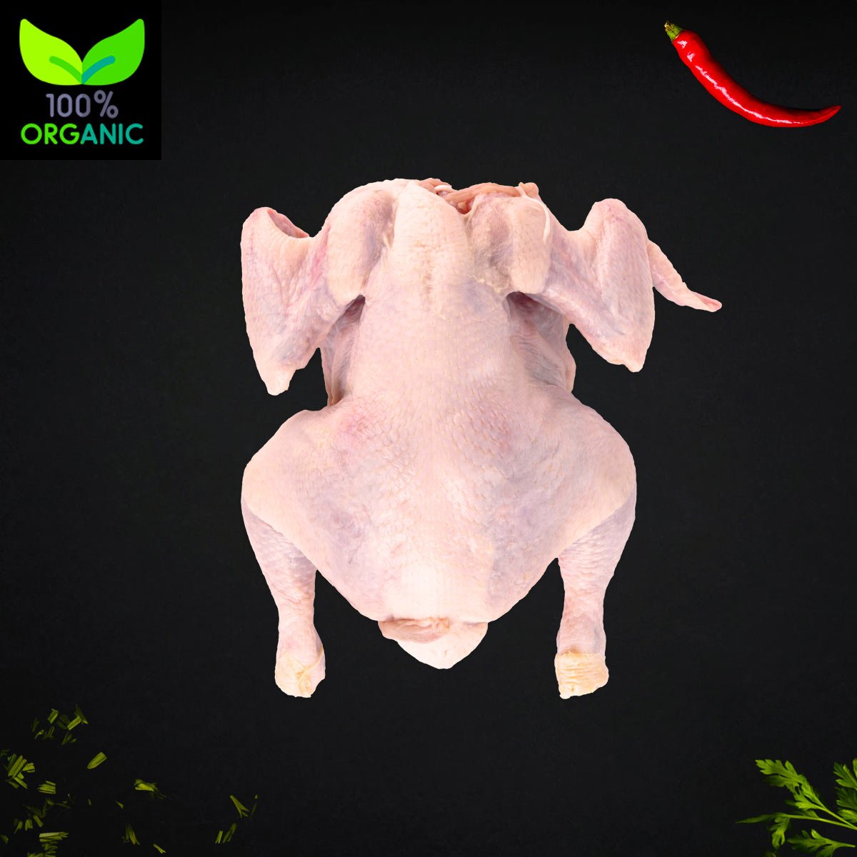 organic-chicken_whole_approx_1.2kg-singapore-1.jpg Chicken Whole Organic (Approx 1.2kg) - Image 1