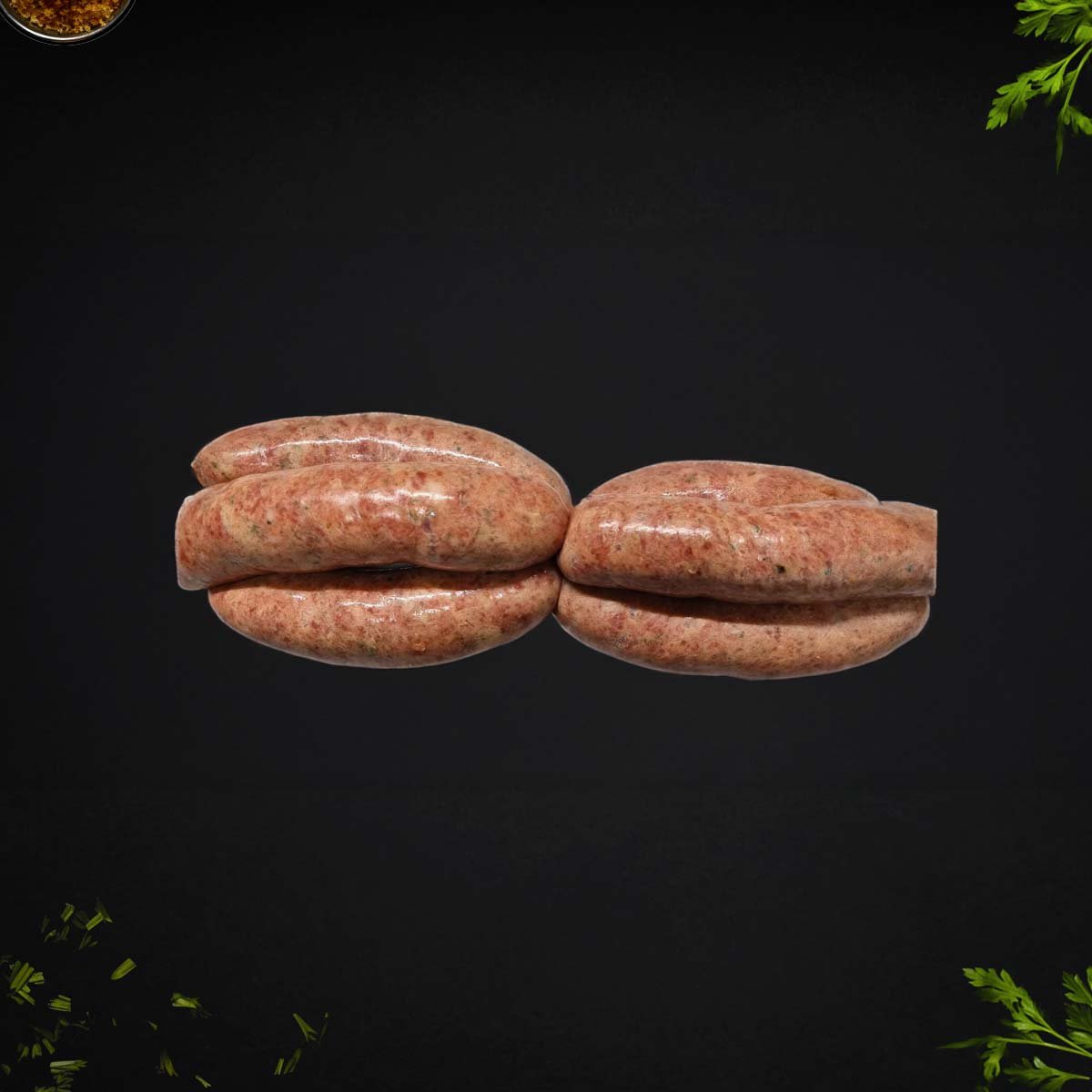 sausage-beef-bacon-1.jpg Beef and Bacon Sausages - Image 1