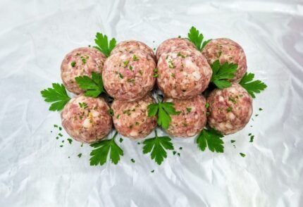 Pork Herb and Garlic Meatball